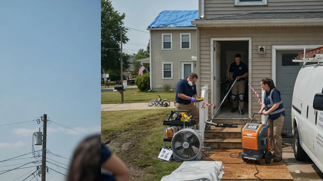 Water Damage Repair in East Fultonham, OH near me